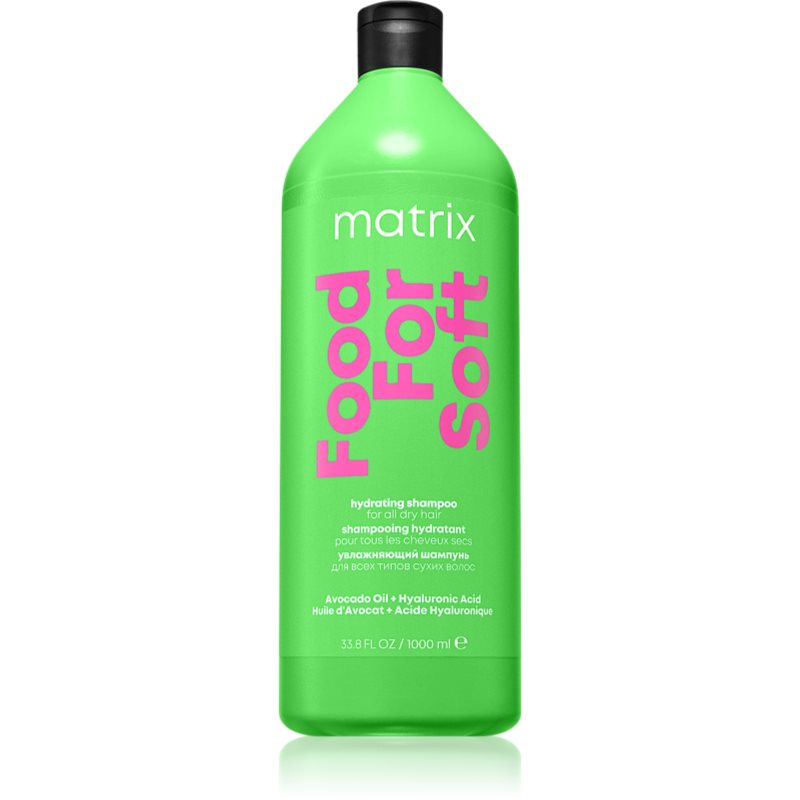 Matrix Food For Soft hidratáló sampon hialuronsavval 1000 ml-ár