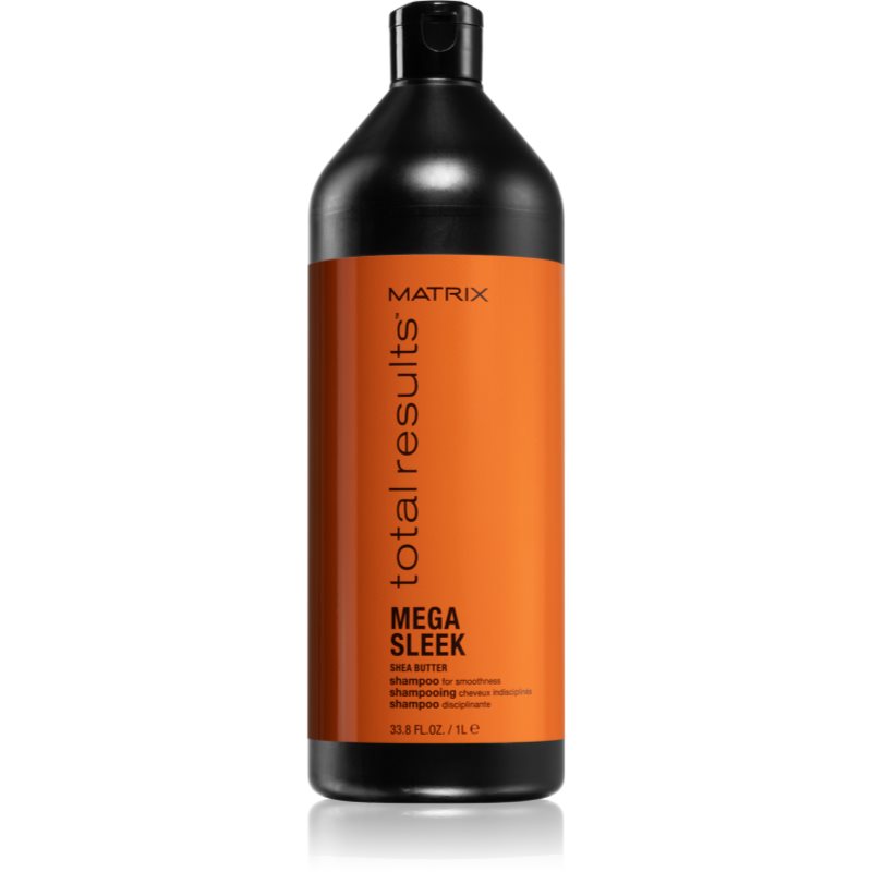 Matrix Mega Sleek sampon a rakoncátlan és töredezett hajra 1000 ml