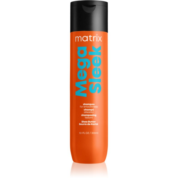 Matrix Mega Sleek sampon a rakoncátlan és töredezett hajra 300 ml-Eredeti