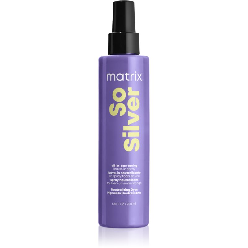 Matrix So Silver haj spray semlegesíti a sárgás tónusokat 200 ml-Ár