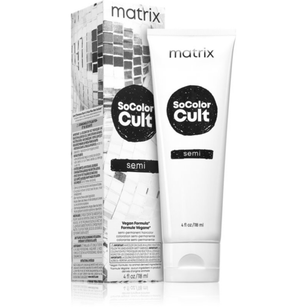 Matrix SoColor Cult féltartós hajfesték Disco Silver 118 ml