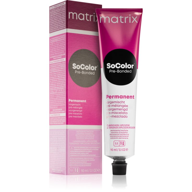 Matrix SoColor Pre-Bonded Blended tartós hajfesték árnyalat 10G Extra Helles Blond Gold 90 ml-Ár