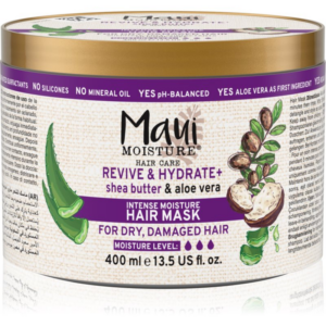 Maui Moisture Revive & Hydrate + Shea Butter hidratáló és tápláló maszk hajra 400 ml-Ár