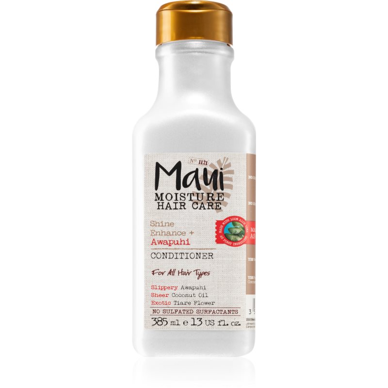 Maui Moisture Shine Amplifying + Awapuhi kondicionáló a fénylő és selymes hajért 385 ml-Ár