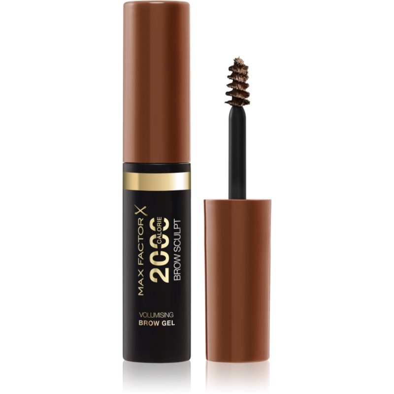 Max Factor 2000 Calorie Brow Sculpt szemöldökzselé árnyalat 003 Brown 4