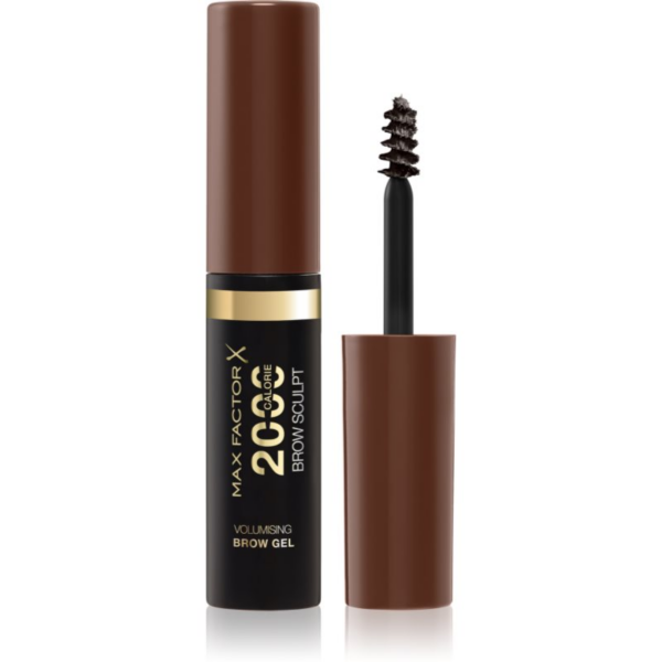 Max Factor 2000 Calorie Brow Sculpt szemöldökzselé árnyalat 004 Black Brown 4
