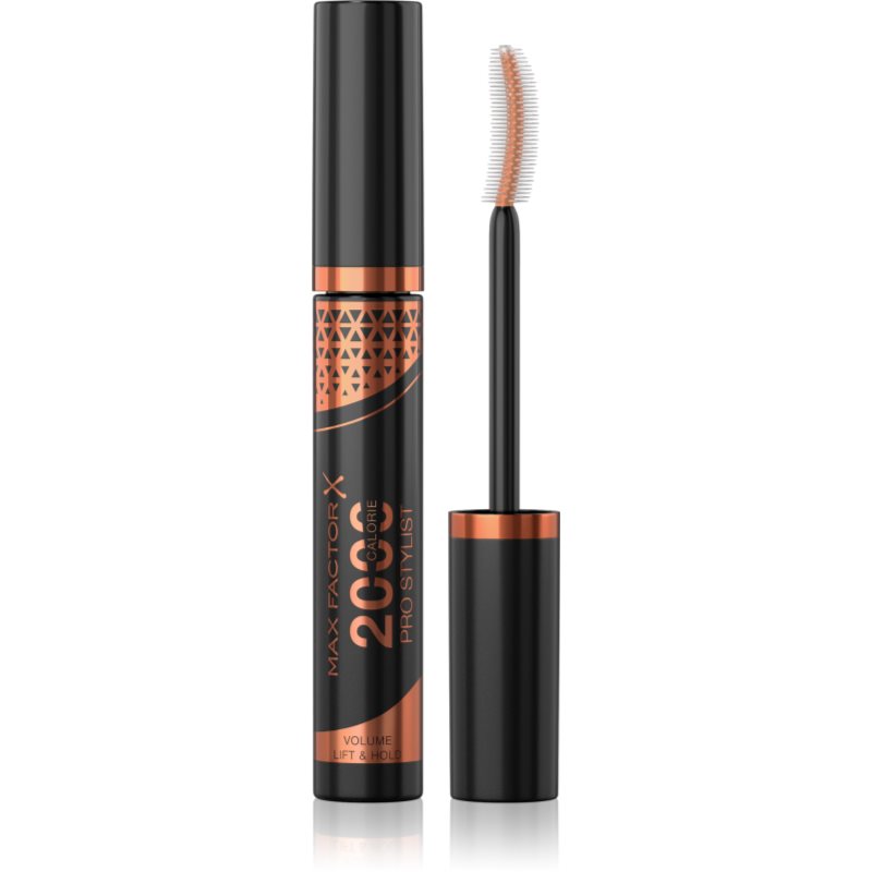 Max Factor 2000 Calorie Pro Stylist dúsító és göndörítő szempillaspirál árnyalat Black 9 ml-Ár