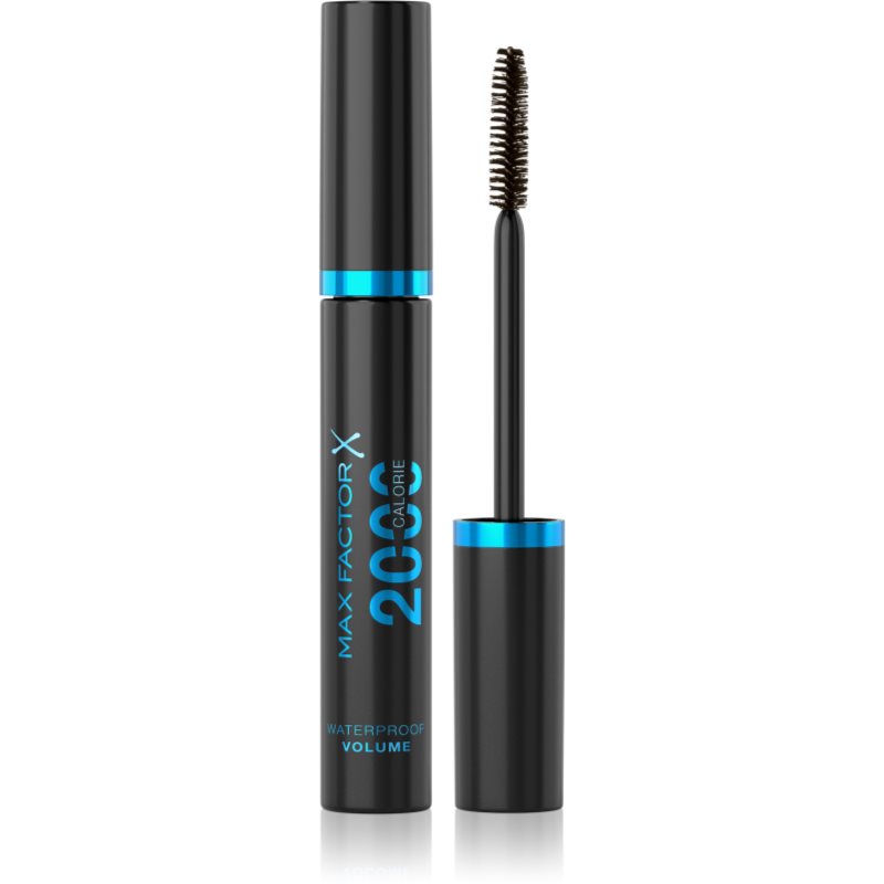 Max Factor 2000 Calorie szempillaspirál a dús pillákért vízálló árnyalat Black/Brown 9 ml-Ár