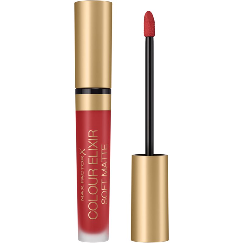 Max Factor Colour Elixir Soft Matte hosszantartó folyékony rúzs árnyalat 030 Crushed Ruby 4 ml-Ár