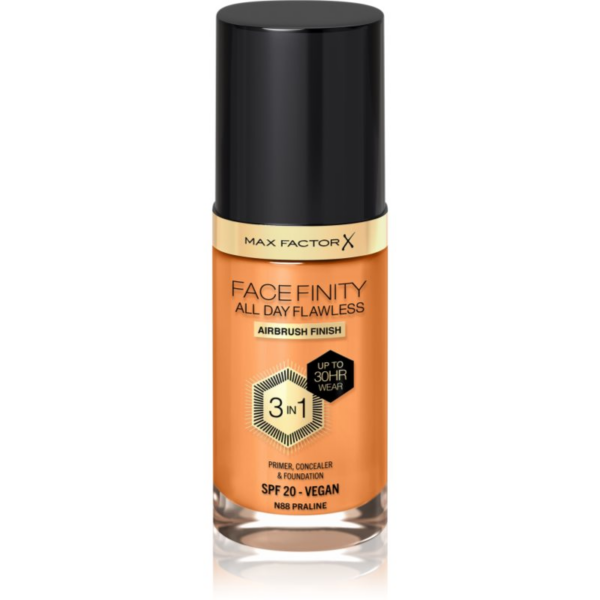 Max Factor Facefinity All Day Flawless tartós alapozó SPF 20 árnyalat 88 Praline 30 ml-Ár