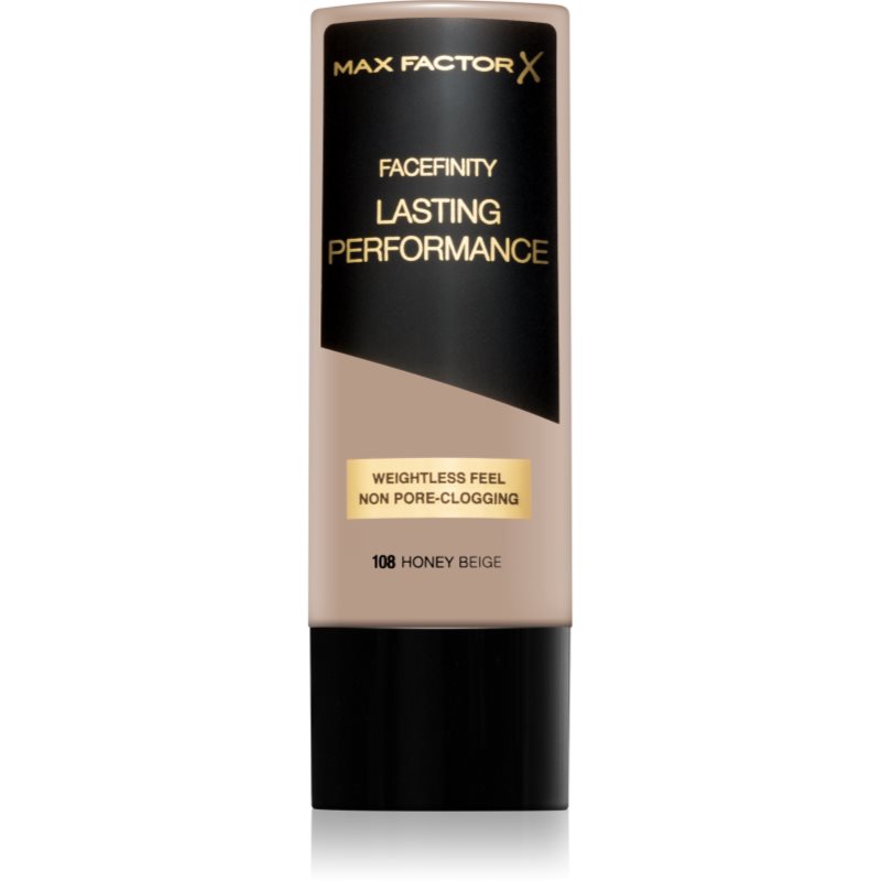 Max Factor Facefinity Lasting Performance folyékony make-up a hosszan tartó hatásért árnyalat 108 Honey Beige 35 ml-Ár