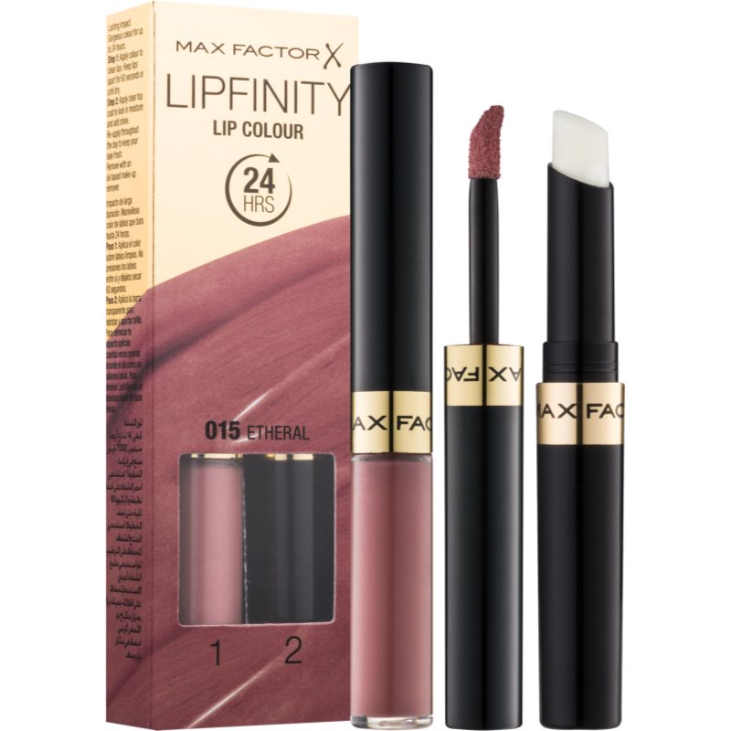 Max Factor Lipfinity Lip Colour hosszan tartó rúzs balzsammal árnyalat 015 Etheral 4