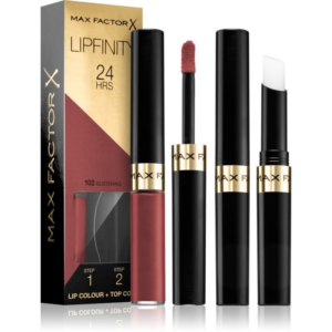 Max Factor Lipfinity Lip Colour hosszan tartó rúzs balzsammal árnyalat 102 Glistening 4
