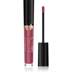 Max Factor Lipfinity Velvet Matte mattító folyékony rúzs árnyalat 005 Matte Merlot 3