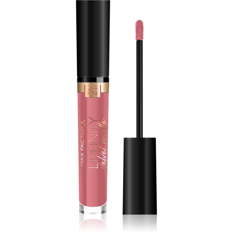 Max Factor Lipfinity Velvet Matte mattító folyékony rúzs árnyalat 020 Coco Creme 3