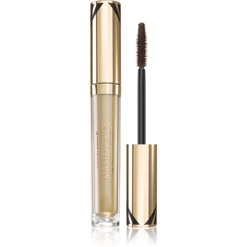 Max Factor Masterpiece szempillaspirál a hosszabb és szétválasztott pillákért árnyalat Black Brown 4