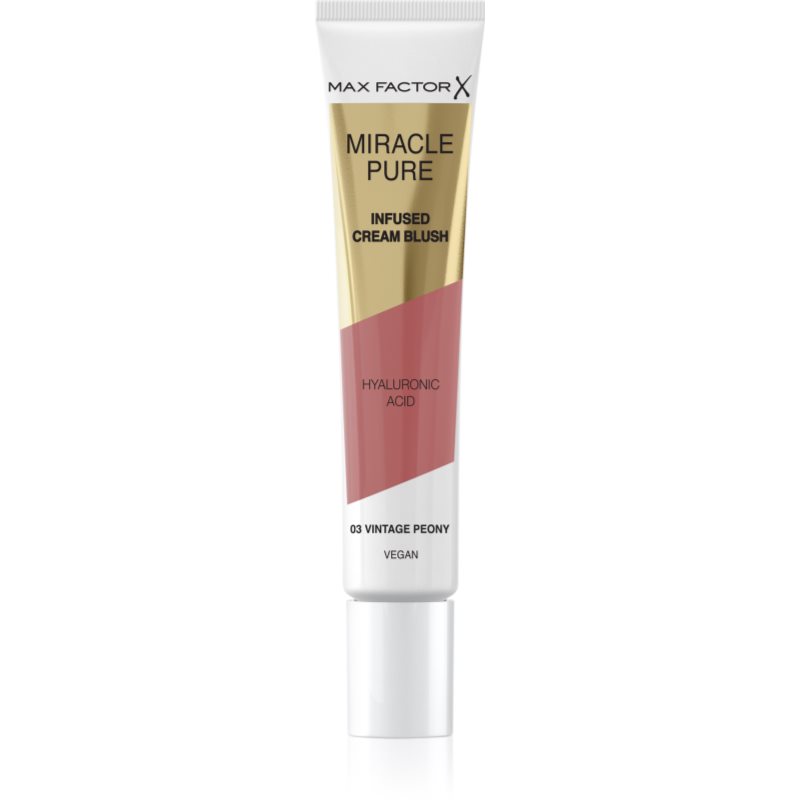 Max Factor Miracle Pure krémes arcpirosító árnyalat 03 Vintage Peony 15 ml-Ár