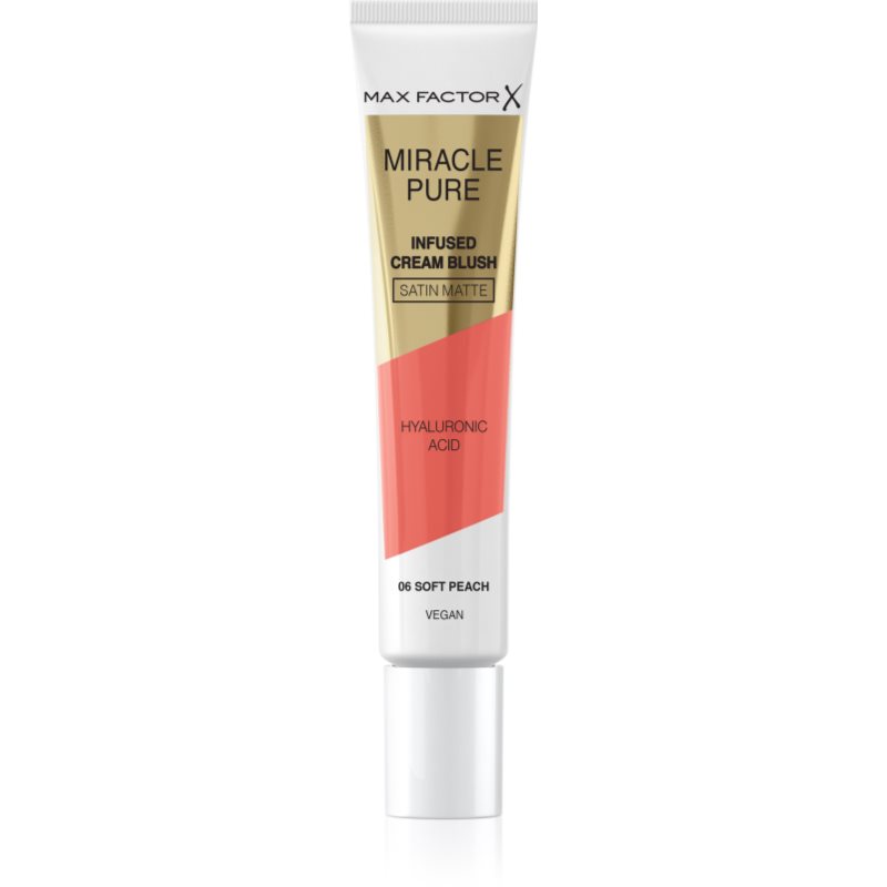 Max Factor Miracle Pure krémes arcpirosító árnyalat 06 Soft Peach 15 ml-Ár