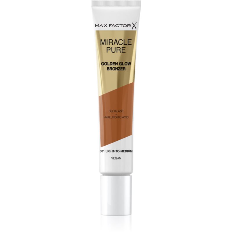Max Factor Miracle Pure krémes bronzosító az élénk bőrért árnyalat 001 Light To Medium 15 ml-Ár