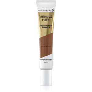 Max Factor Miracle Pure krémes bronzosító az élénk bőrért árnyalat 002 Medium to Dark 15 ml-Ár