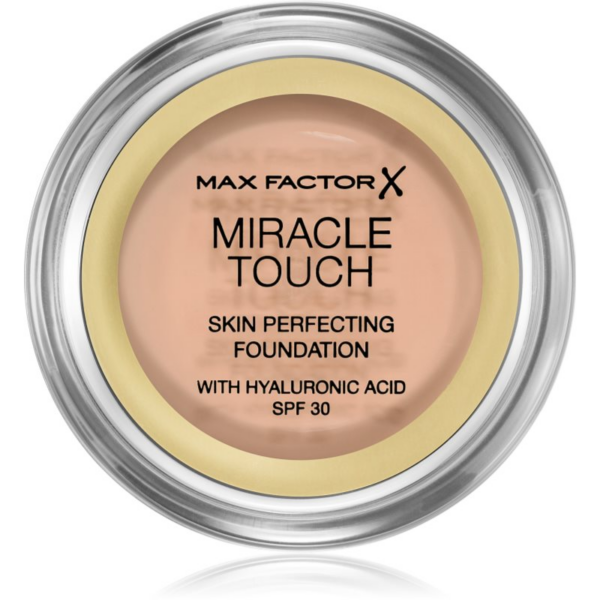 Max Factor Miracle Touch hidratáló alapozó krém SPF 30 árnyalat 055 Blushing Beige 11