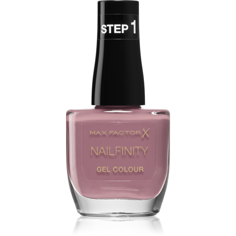 Max Factor Nailfinity Gel Colour géles körömlakk UV/LED lámpa használata nélkül árnyalat 215 Standing Ovation 12 ml-Ár
