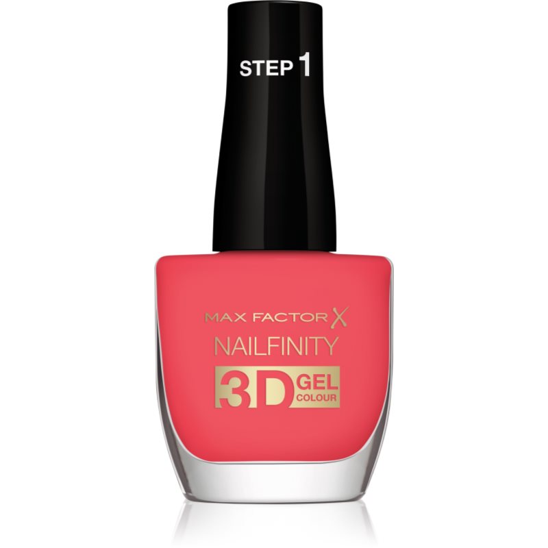 Max Factor Nailfinity Gel Colour géles körömlakk UV/LED lámpa használata nélkül árnyalat 270 Glamour Galore 12 ml