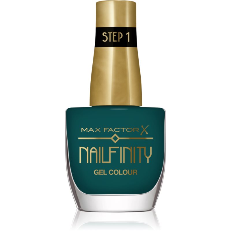 Max Factor Nailfinity Gel Colour géles körömlakk UV/LED lámpa használata nélkül árnyalat 865 Dramatic 12 ml-Ár