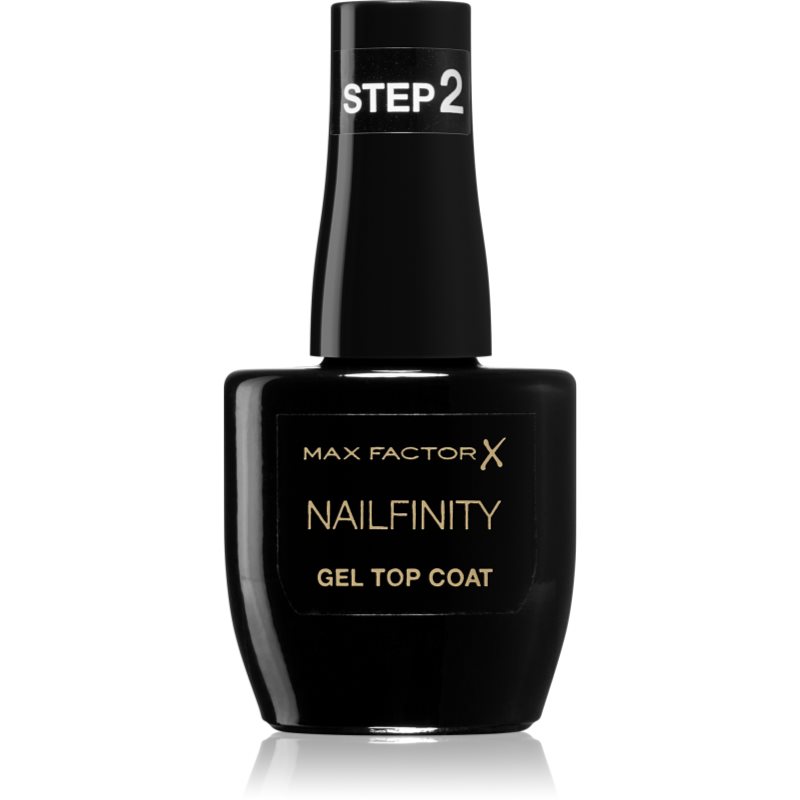 Max Factor Nailfinity Gel Top Coat zselés fedő körömlakk árnyalat 100 The Finale 12 ml-Ár