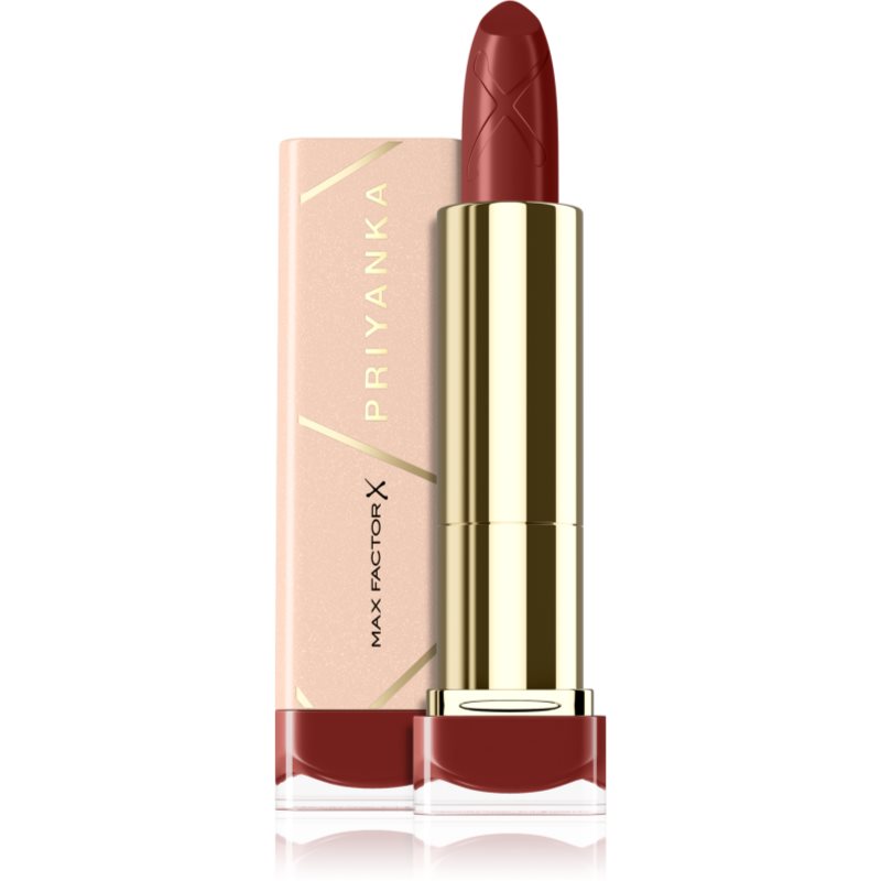 Max Factor x Priyanka Colour Elixir Ultra matt hosszantrató rúzs árnyalat 82 Warm Sandalwood 6
