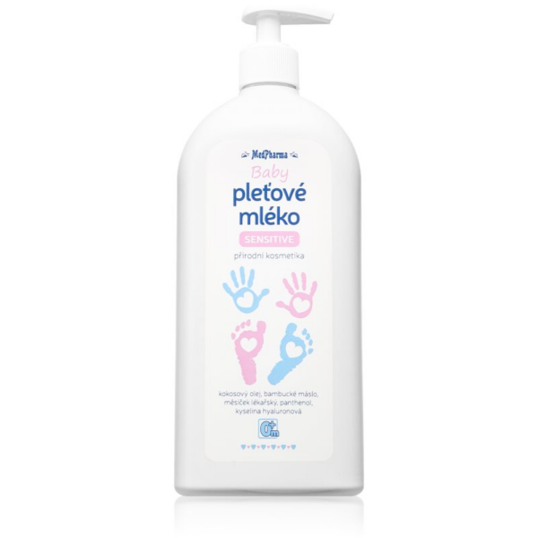 MedPharma Pleťové mléko Sensitive baby hidratáló testápoló gyerekeknek és újszülötteknek 500 ml-ár