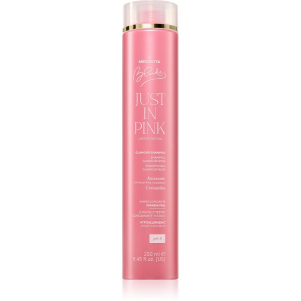 Medavita Blondie Just In Pink sampon szőke hajra a hajszín élénkítéséért 250 ml