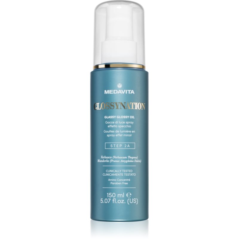 Medavita Glossynation Glassy Glossy Oil spray a fénylő és selymes hajért 150 ml-Ár