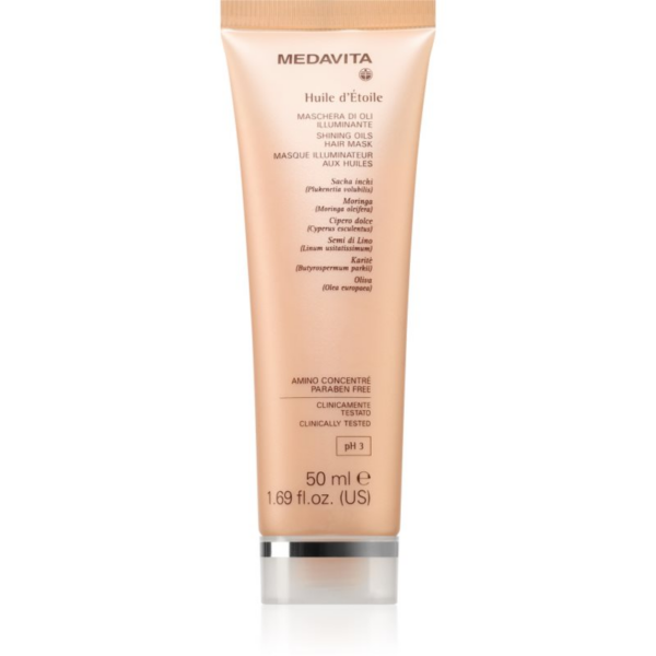 Medavita Huile d'Étolle Shinning Oils Hair Mask Oil maszk hajra 50 ml