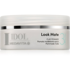 Medavita IDOL Look Mate Clay Pomade Formázó paszta extra erős rögzítéshez 100 ml