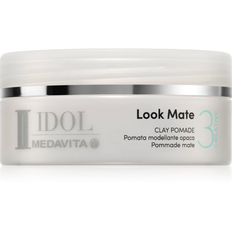 Medavita IDOL Look Mate Clay Pomade Formázó paszta extra erős rögzítéshez 100 ml