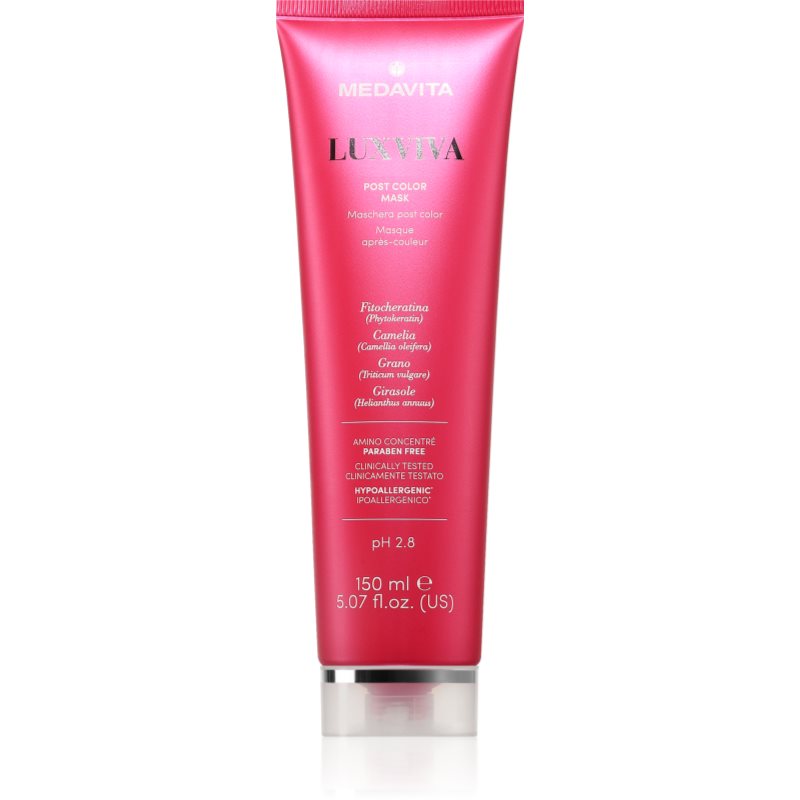 Medavita LUXVIVA Post Color Mask tápláló maszk hajra 150 ml
