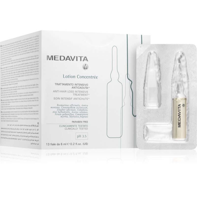 Medavita Lotion Concentree gyógyító ápolás hajhullás ellen 13x6 ml-Ár