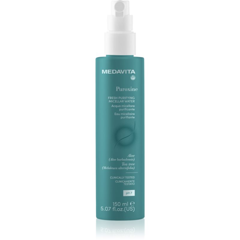 Medavita Puroxine Fresh micellás víz a hajra és a fejbőrre 150 ml