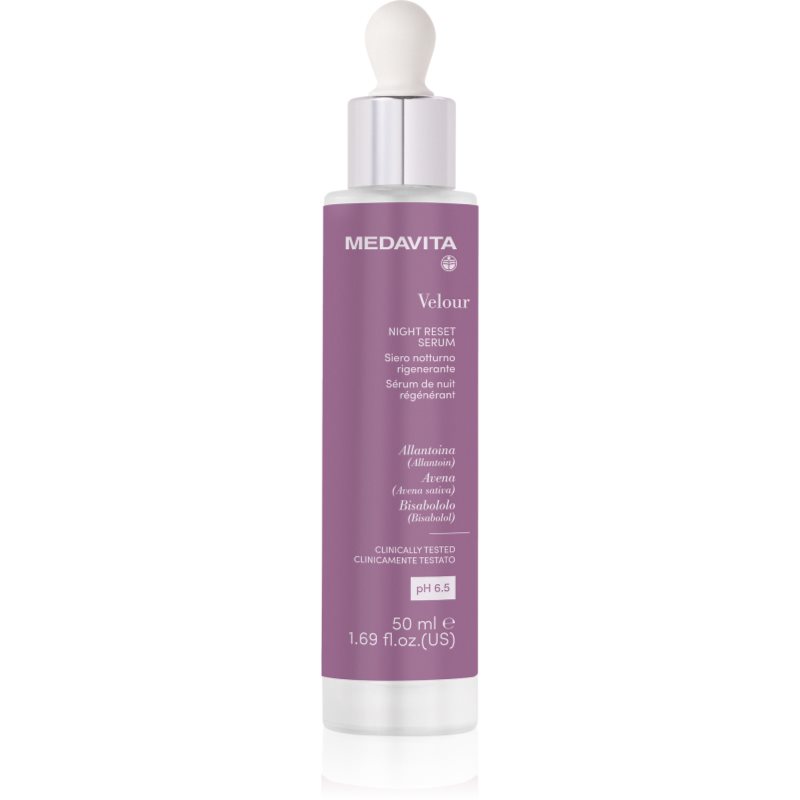 Medavita Velour Night Reset Serum regeneráló szérum arcra és fejbőrre 50 ml