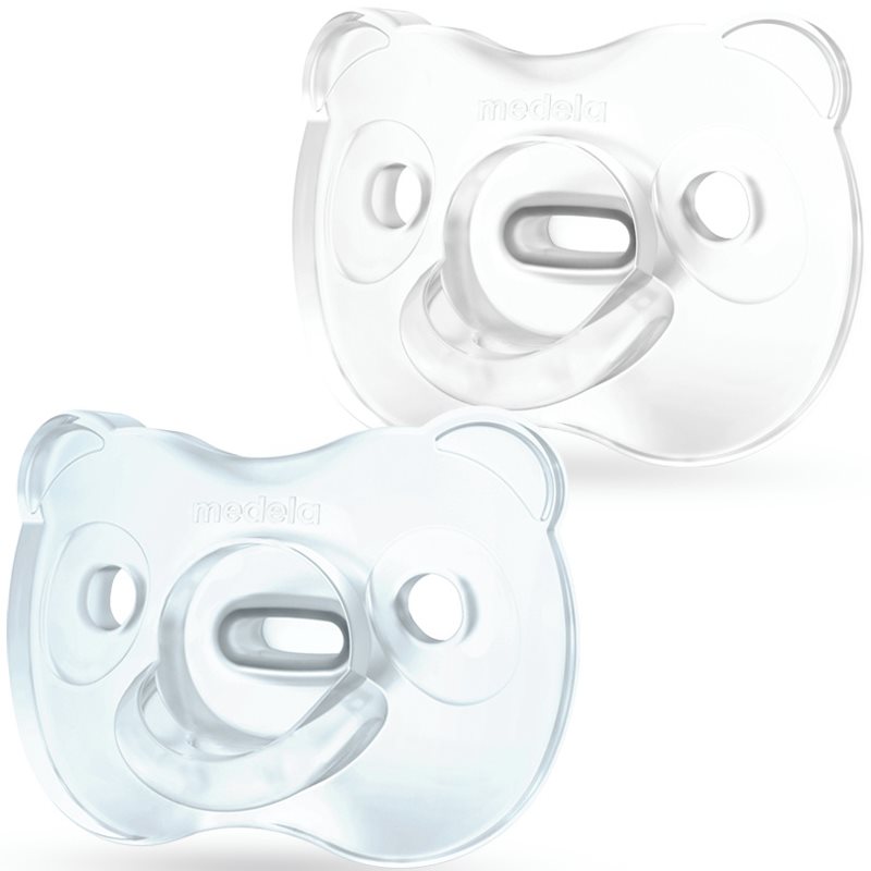 Medela Soft Silicone Soother Boy cumi 0-6m 2 db-Ár