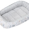 Medi Partners Baby cocoon/nest – Glade + gray Minky