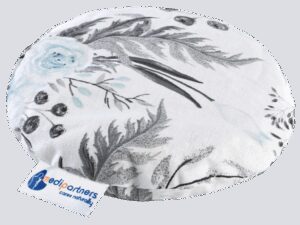 Medi Partners Children's cherry seed thermofor - Grey flowers new