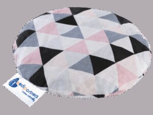 Medi Partners Children's cherry seed thermofor - Triangles pink