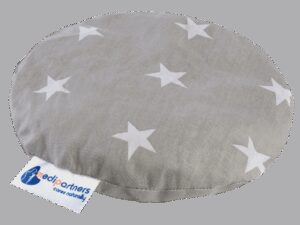 Medi Partners Children's cherry seed thermofor - White stars on gray