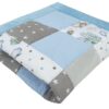 Medi Partners Crawling Blanket 100% Cotton  Multifunctional Thick Soft Play mat