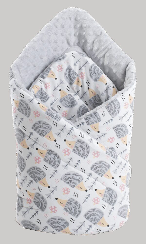 Medi Partners Double-Sided Baby Wrap Cotton + Minky