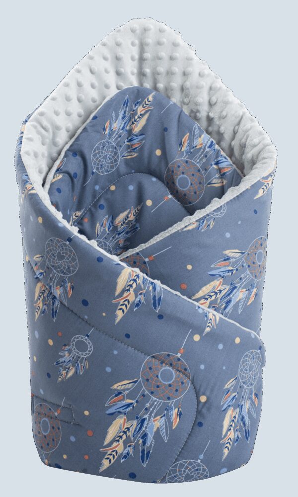 Medi Partners Double-Sided Baby Wrap Cotton + Minky
