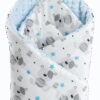 Medi Partners Double-Sided Baby Wrap Cotton + Minky