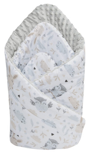 Medi Partners Double-Sided Baby Wrap Cotton + Minky